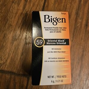 Oriental Black Permanent Powder Hair Color